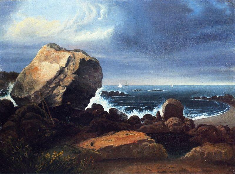 Thomas Doughty Scituate Beach china oil painting image